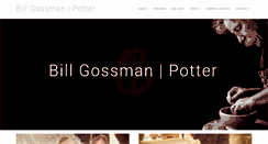 Desktop Screenshot of gossmanpottery.com