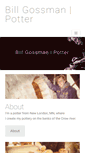 Mobile Screenshot of gossmanpottery.com
